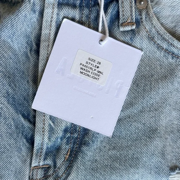 NWT PISTOLA Nova Denim Shorts - Picture 11 of 12